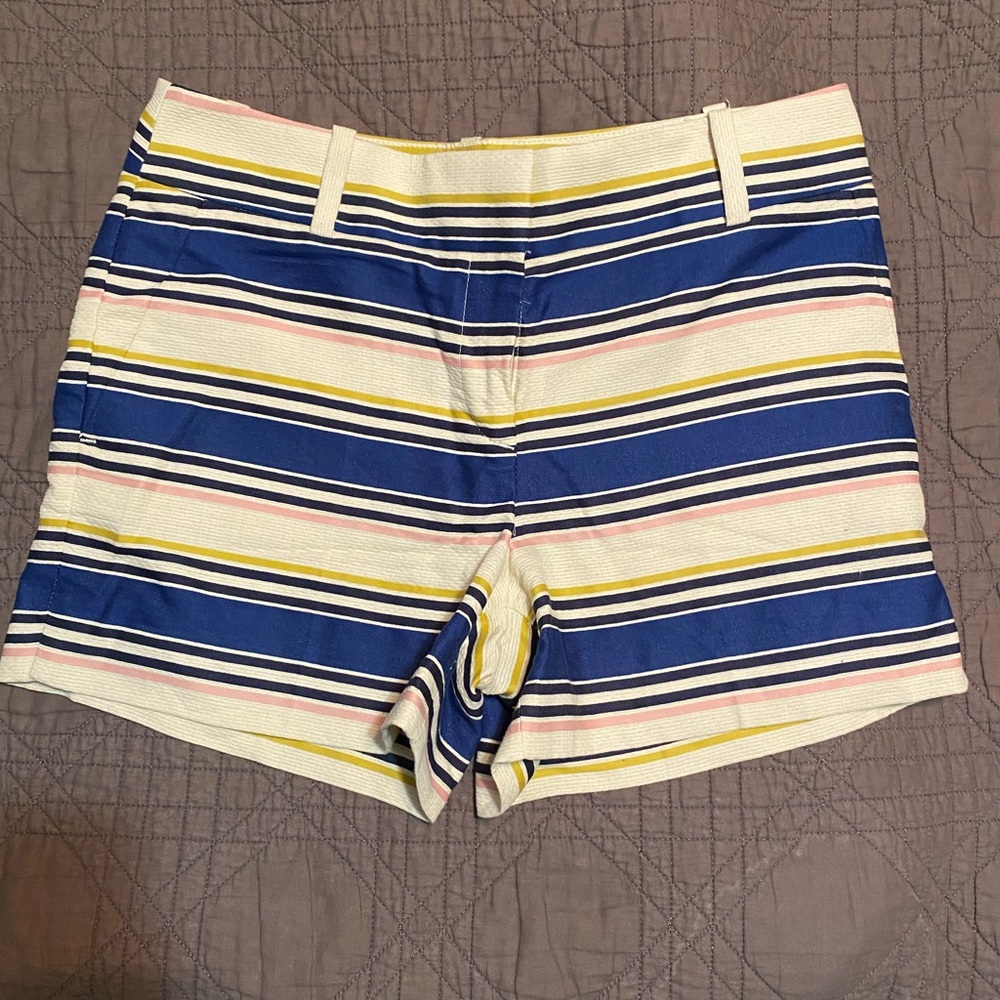 Loft Striped Riviera shorts size 4